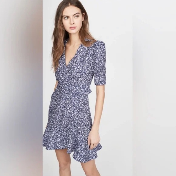 Jonathan Simkhai Dresses & Skirts - Jonathan Simkhai Evelyn Floral Crepe Mini Dress Size 0